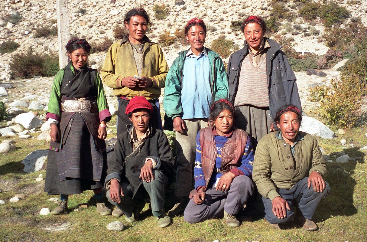 6 6 Egg Lady And Yak Herders At Kharta